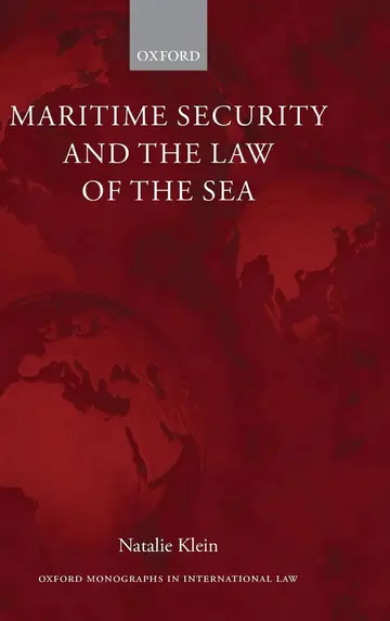 Cover of Maritime Security and the Law of the Sea
