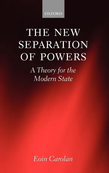 Cover of The New Separation of Powers