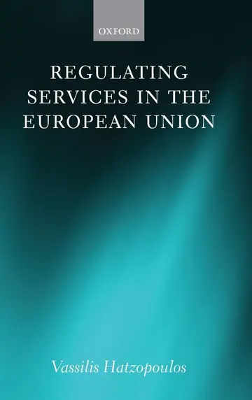 Cover of Regulating Services in the European Union