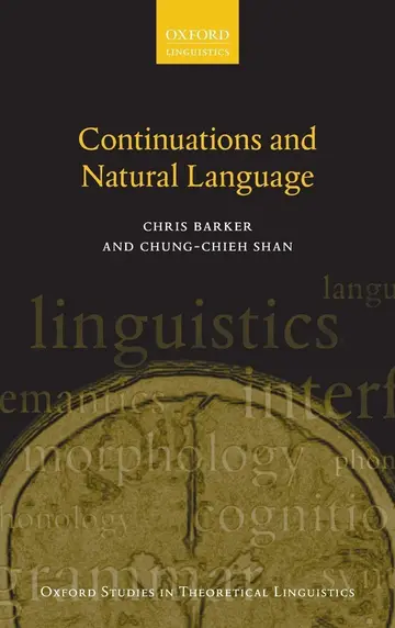 Cover of Continuations and Natural Language