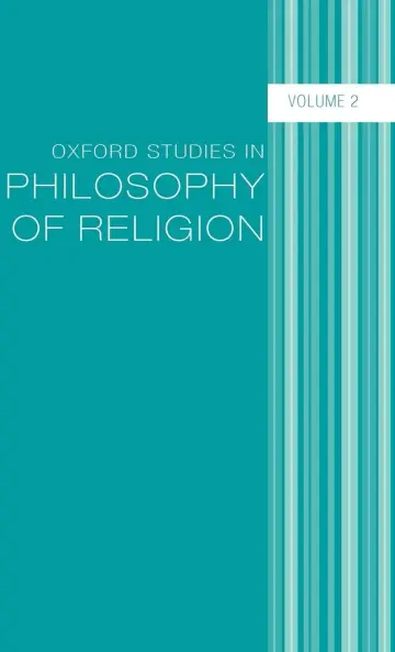 Cover of Oxford Studies in Philosophy of Religion