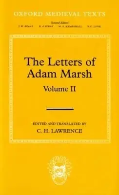 Cover of Letters of Adam Marsh, Volume 2