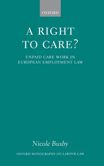 Cover of A Right to Care?