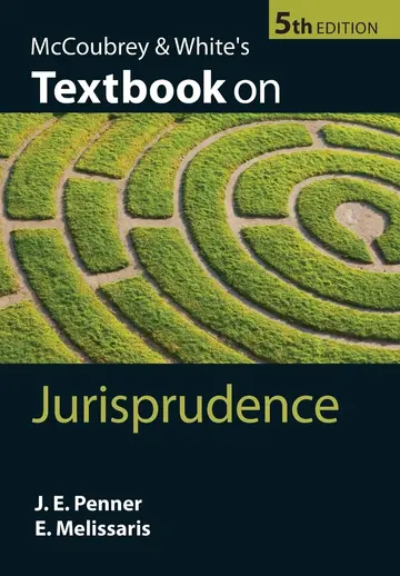 Cover of McCoubrey & White's Textbook on Jurisprudence