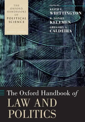 Cover of The Oxford Handbook of Law and Politics
