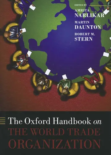 Cover of The Oxford Handbook on the World Trade Organization