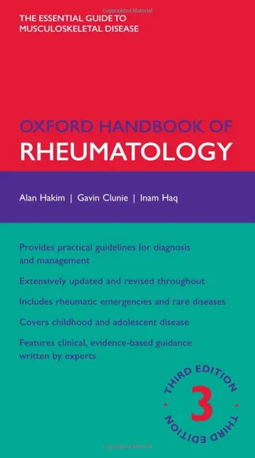 Cover of Oxford Handbook of Rheumatology
