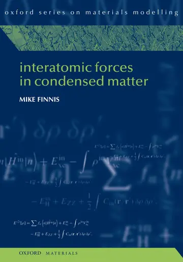 Cover of Interatomic Forces in Condensed Matter