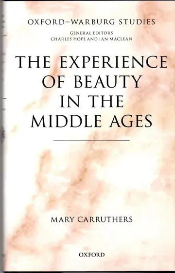 Cover of The Experience of Beauty in the Middle Ages