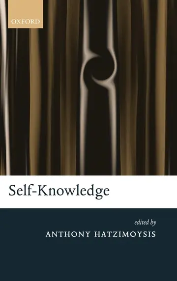 Cover of Self-Knowledge