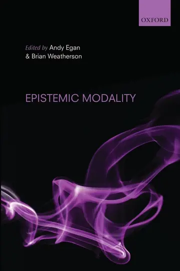 Cover of Epistemic Modality