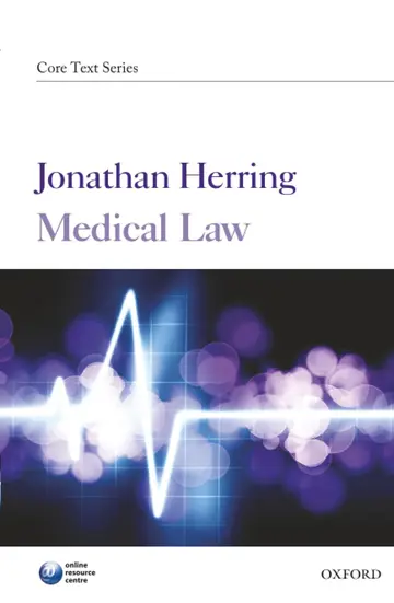 Cover of Medical Law