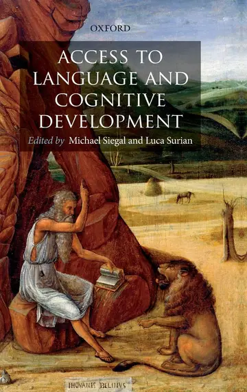 Cover of Access to Language and Cognitive Development