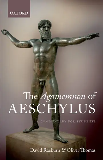 Cover of Agamemnon of Aeschylus