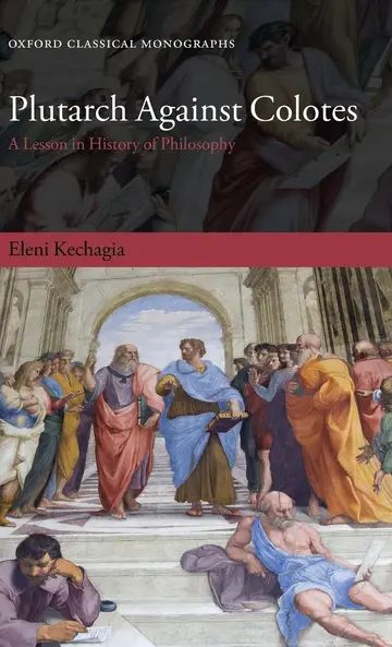 Cover of Plutarch Against Colotes