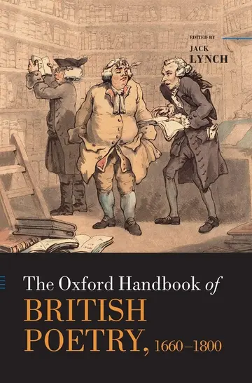 Cover of The Oxford Handbook of British Poetry, 1660-1800