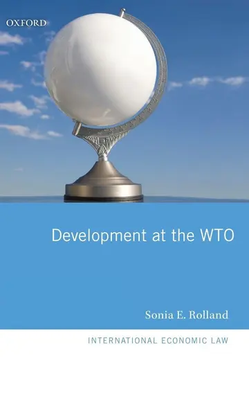 Cover of Development at the WTO