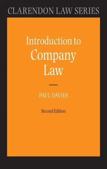 Cover of Introduction to Company Law