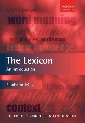 Cover of The Lexicon an Introduction