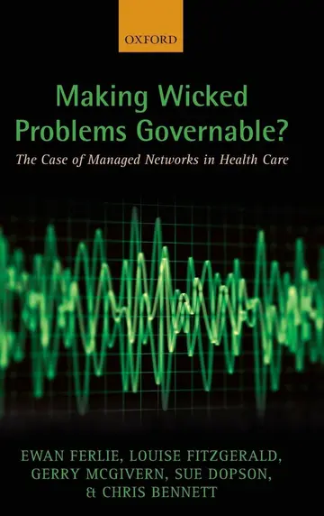 Cover of Making Wicked Problems Governable?