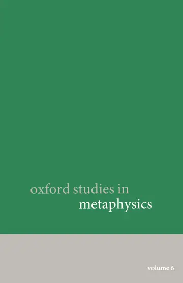 Cover of Oxford Studies in Metaphysics