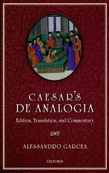 Cover of Caesar's De Analogia