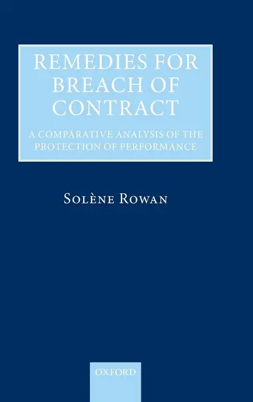 Cover of Remedies for Breach of Contract