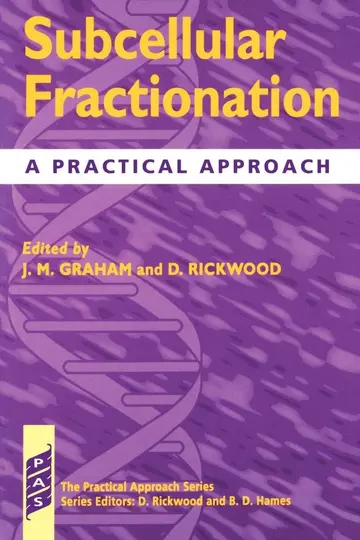Cover of Subcellular Fractionation
