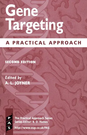 Cover of Gene Targeting