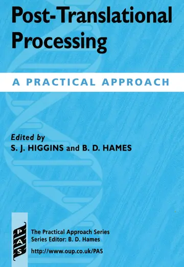 Cover of Post-Translational Processing