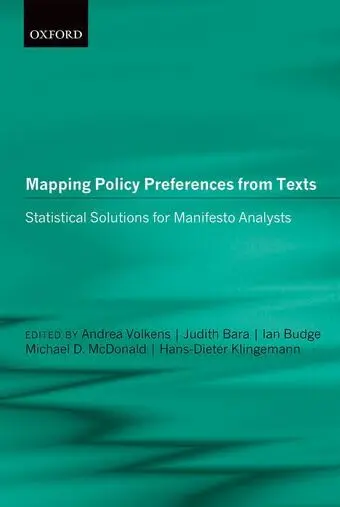 Cover of Mapping Policy Preferences from Texts