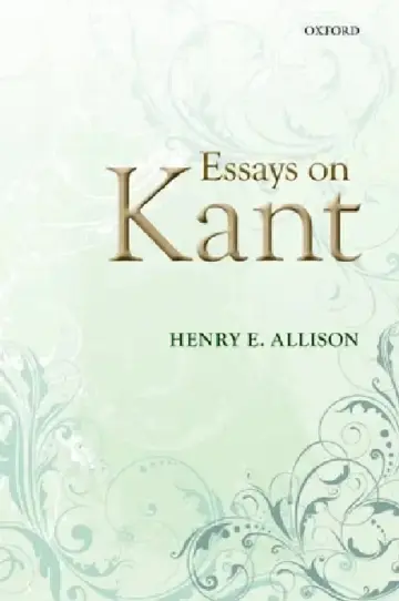 Cover of Essays on Kant