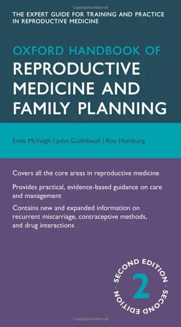 Cover of Oxford Handbook of Reproductive Medicine and Family Planning 2E