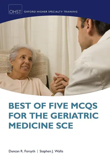 Cover of Best of Five Mcqs for the Geriatric Medicine Sce
