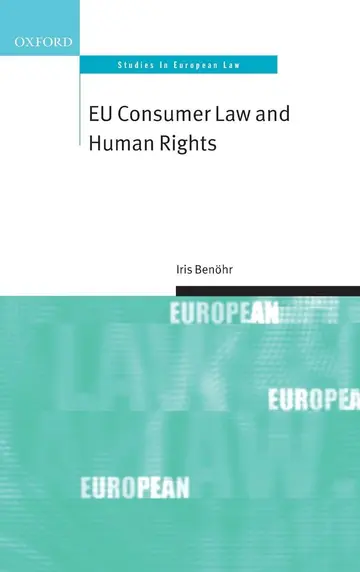 Cover of EU Consumer Law and Human Rights
