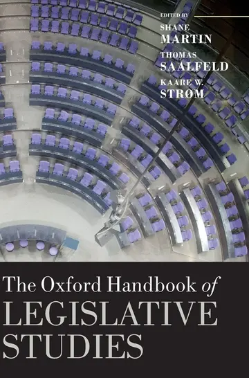 Cover of The Oxford Handbook of Legislative Studies