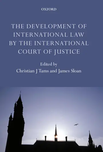 Cover of The Development of International Law by the International Court of Justice
