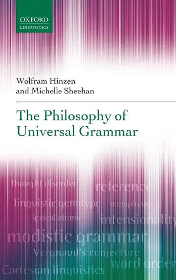 Cover of The Philosophy of Universal Grammar