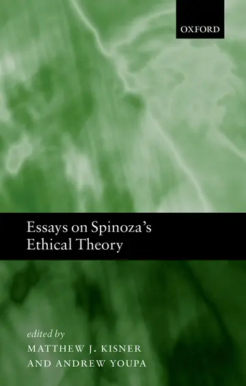 Cover of Essays on Spinoza's Ethical Theory
