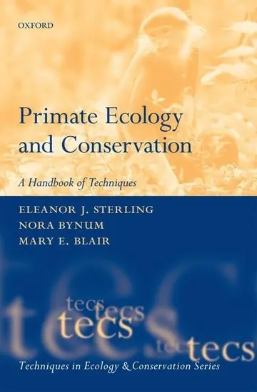 Cover of Primate Ecology and Conservation