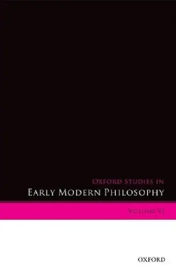 Cover of Oxford Studies in Early Modern Philosophy