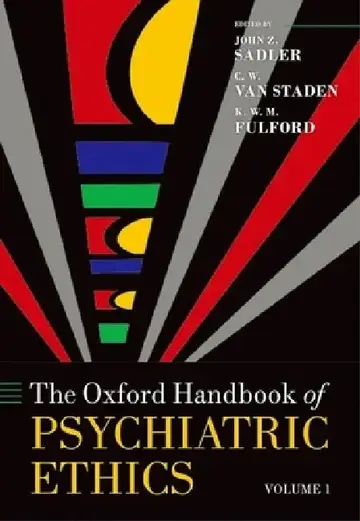 Cover of Oxford Handbook of Psychiatric Ethics