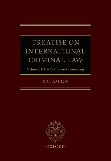 Cover of Treatise on International Criminal Law