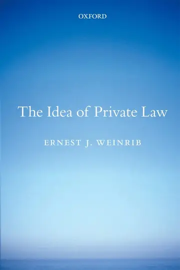 Cover of The Idea of Private Law