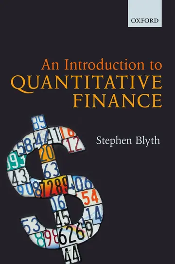 Cover of An Introduction to Quantitative Finance