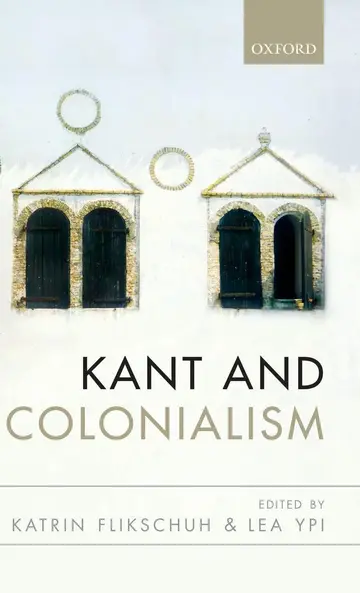 Cover of Kant and Colonialism