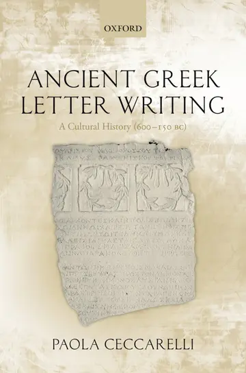 Cover of Ancient Greek Letter Writing