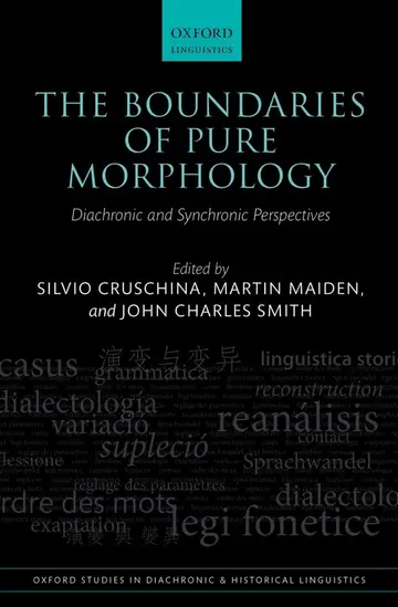 Cover of The Boundaries of Pure Morphology