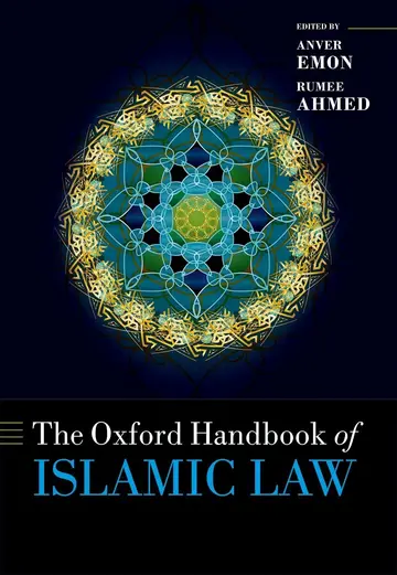 Cover of The Oxford Handbook of Islamic Law