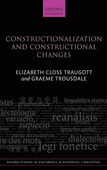 Cover of Constructionalization and Constructional Changes